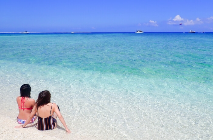 上陸出来るツアーはHAPPYISLANDだけ！